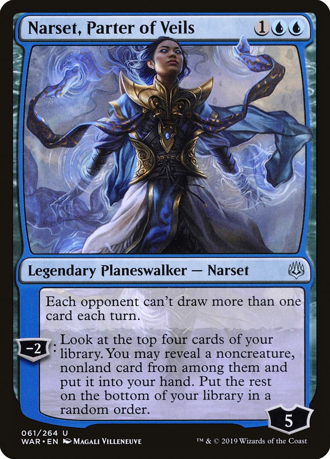 Narset, Parter of Veils [War of the Spark] | Devastation Store