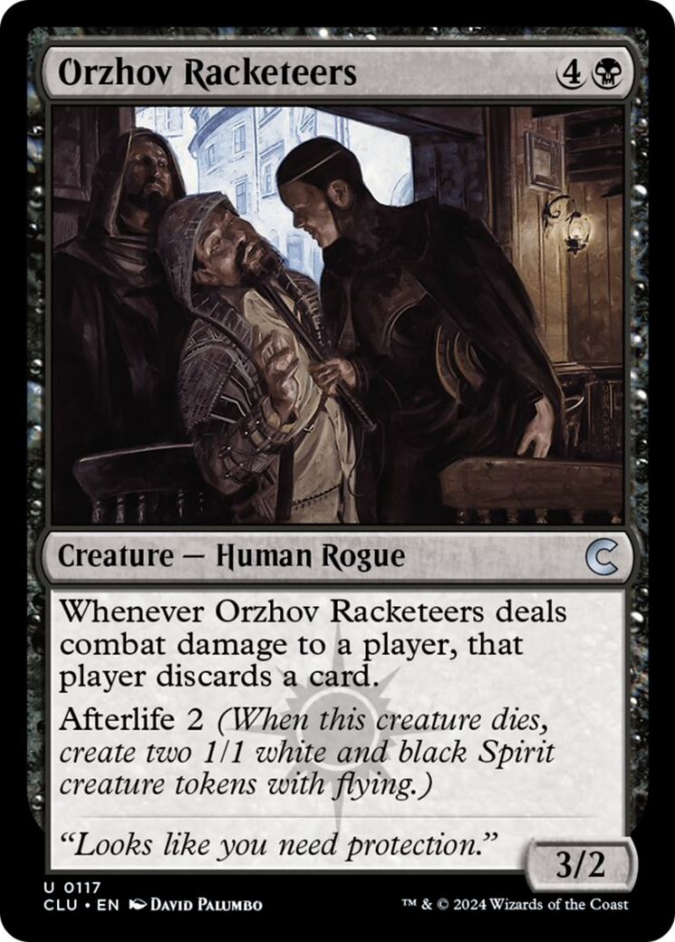 Orzhov Racketeers [Ravnica: Clue Edition] | Devastation Store