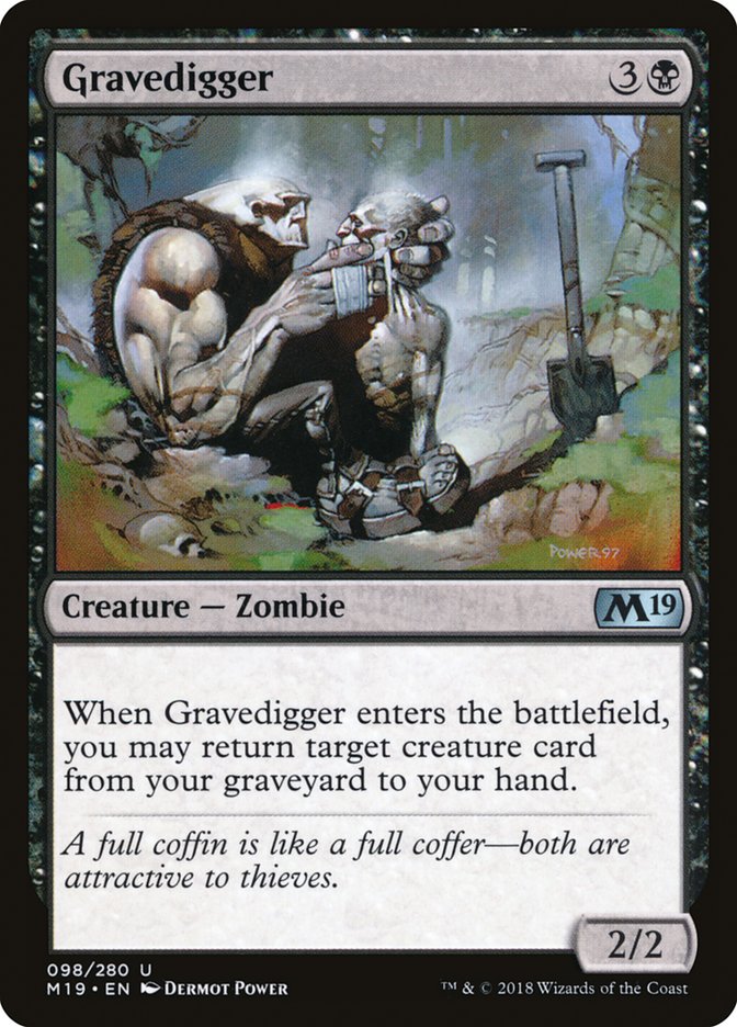 Gravedigger [Core Set 2019] - Devastation Store | Devastation Store