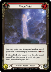Moon Wish (Red) [ARC185] Unlimited Edition Rainbow Foil - Devastation Store | Devastation Store