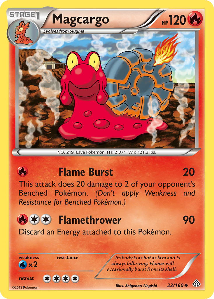 Magcargo (23/160) [XY: Primal Clash] | Devastation Store