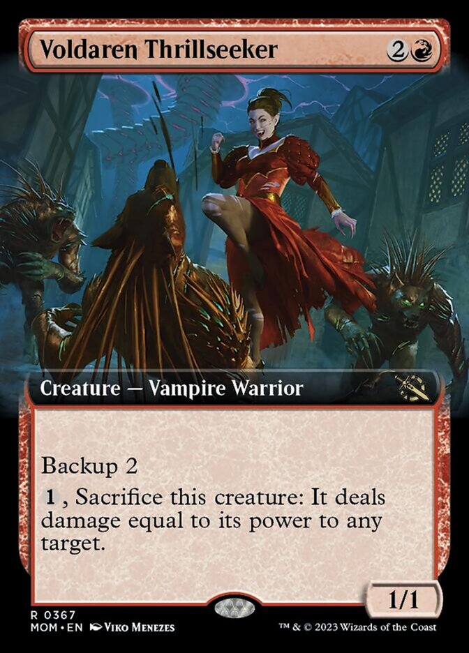 Voldaren Thrillseeker (Extended Art) [March of the Machine] | Devastation Store