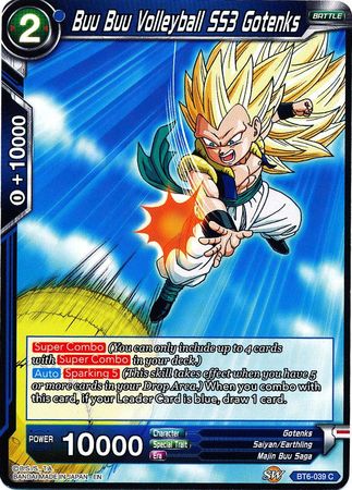 Buu Buu Volleyball SS3 Gotenks [BT6-039] | Devastation Store