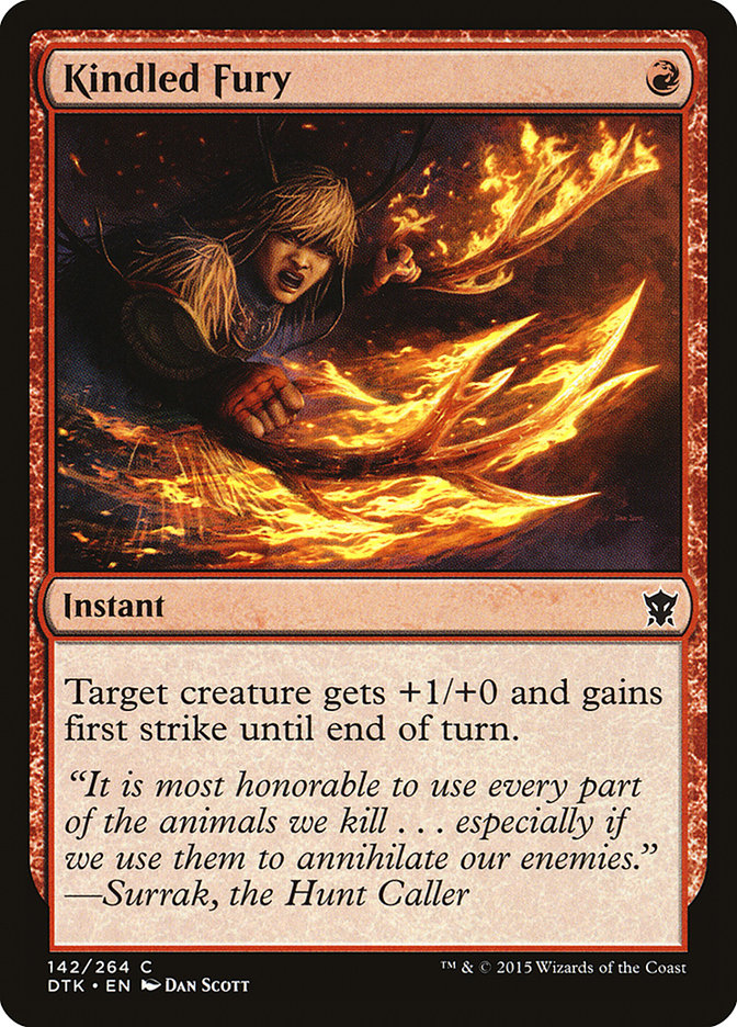 Kindled Fury [Dragons of Tarkir] - Devastation Store | Devastation Store