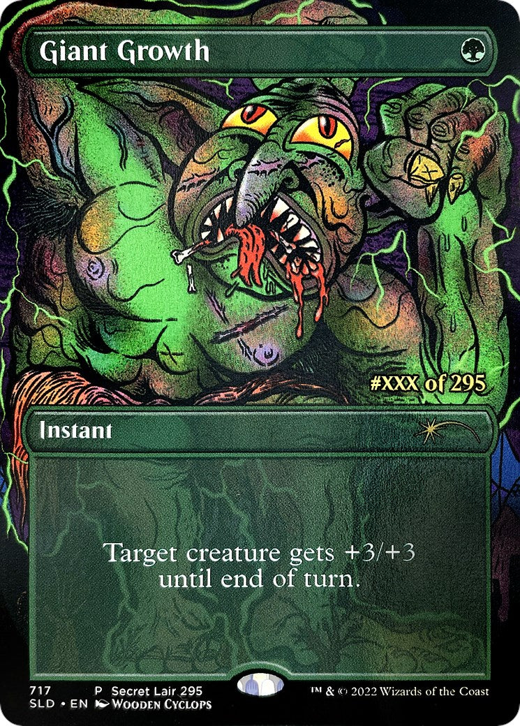 Giant Growth (Serialized) [Secret Lair Drop Promos] | Devastation Store