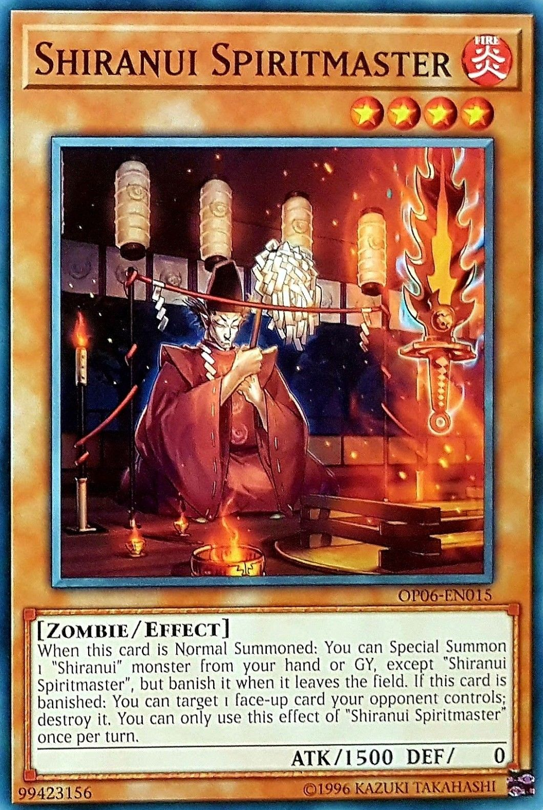 Shiranui Spiritmaster [OP06-EN015] Common | Devastation Store