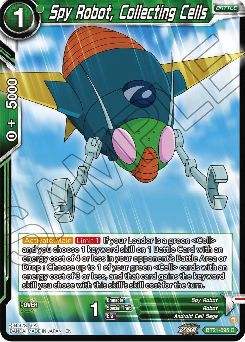 Spy Robot, Collecting Cells (BT21-095) [Wild Resurgence] | Devastation Store