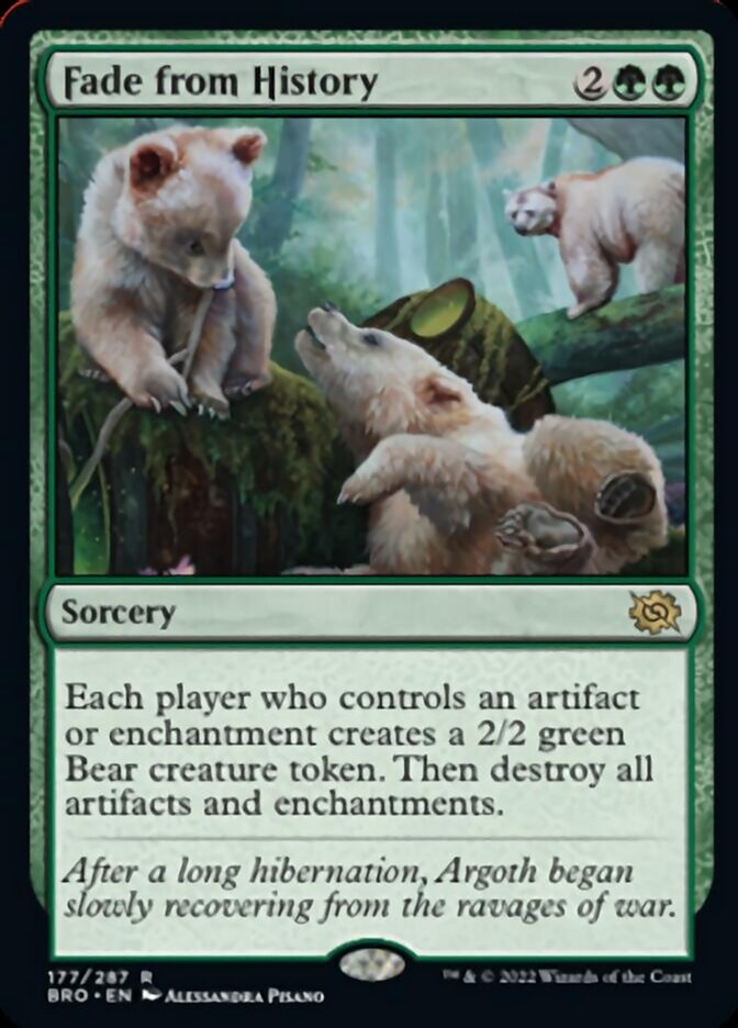 Fade from History [The Brothers' War] | Devastation Store