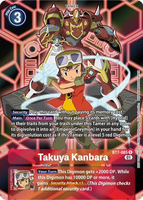 Takuya Kanbara [BT7-085] (D-Scanner Alternate Art) [Next Adventure Promos] | Devastation Store