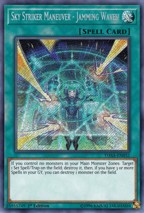 Sky Striker Maneuver - Jamming Waves! [DASA-EN032] Secret Rare | Devastation Store