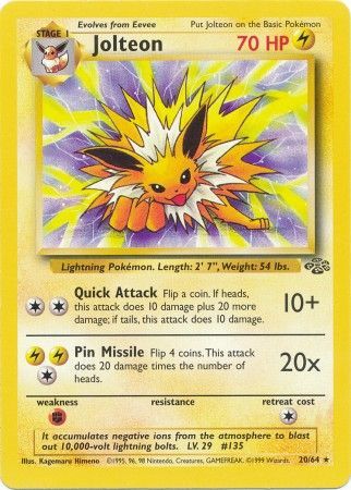 Jolteon (20/64) [Jungle Unlimited] | Devastation Store