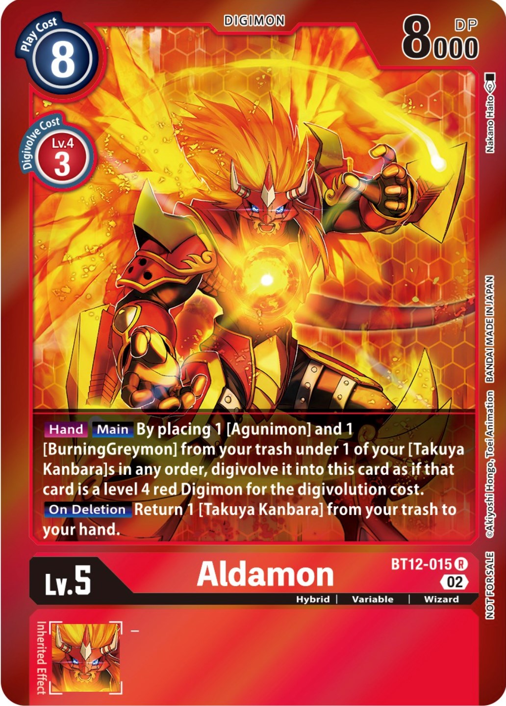 Aldamon [BT12-015] (Tamer Party -Special-) [Across Time Promos] | Devastation Store