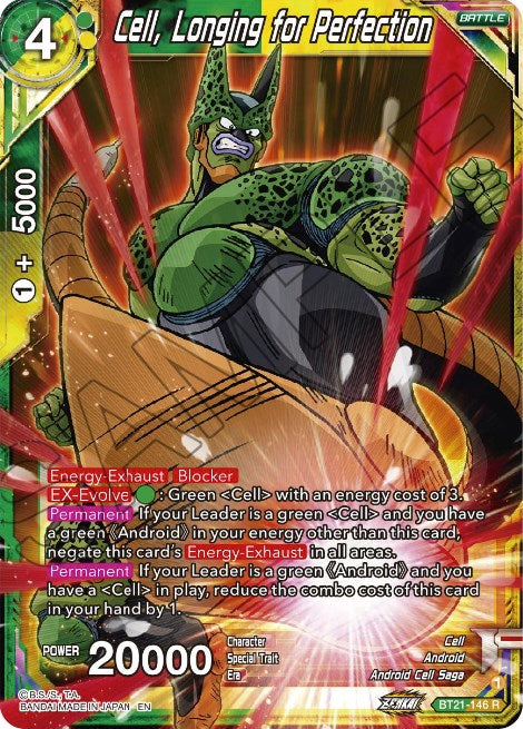 Cell, Longing for Perfection (BT21-146) [Wild Resurgence] | Devastation Store