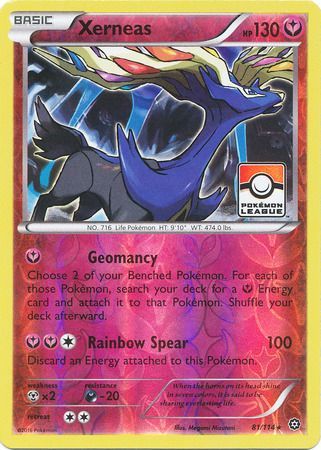 Xerneas (81/114) (Steam Siege League Promo) [XY: Steam Siege] | Devastation Store