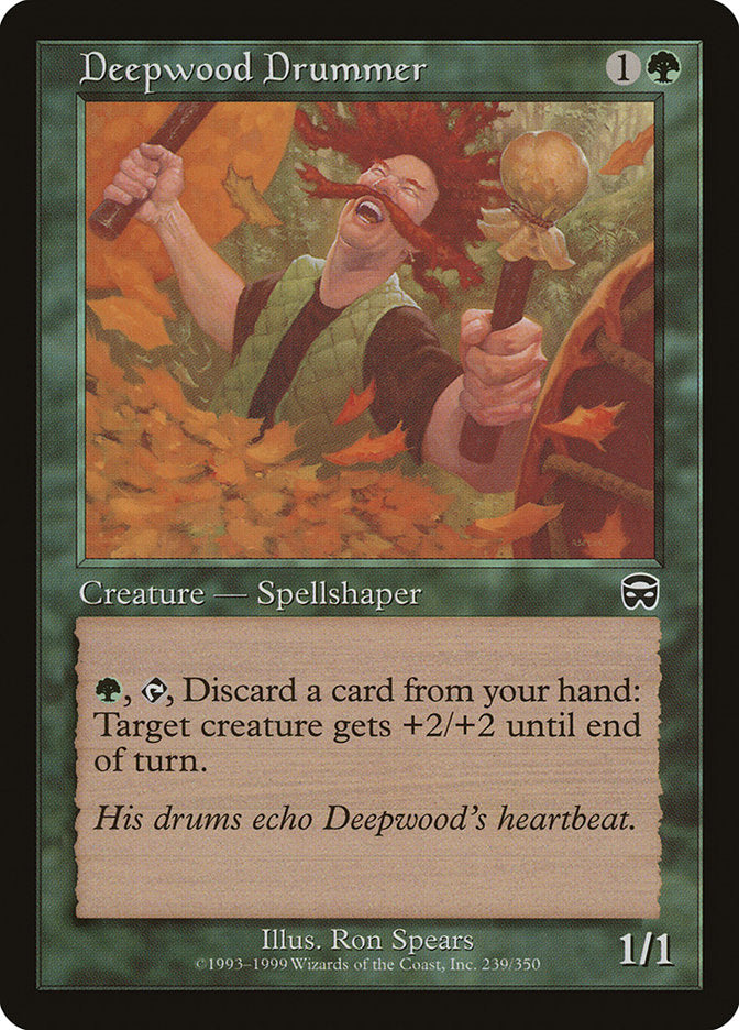 Deepwood Drummer [Mercadian Masques] | Devastation Store