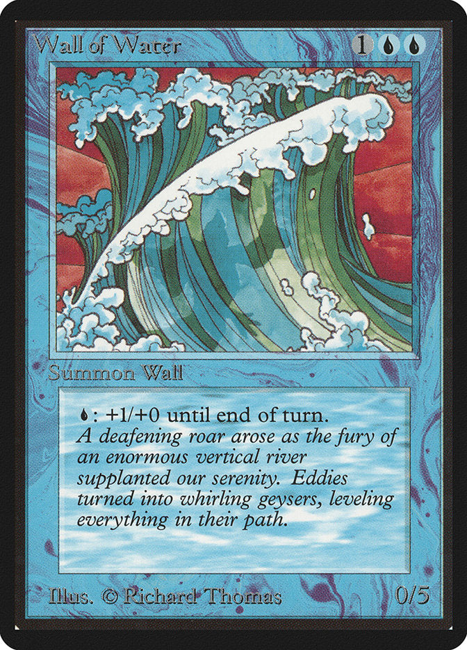 Wall of Water [Limited Edition Beta] - Devastation Store | Devastation Store