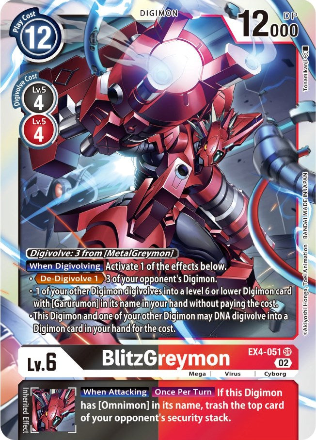 BlitzGreymon [EX4-051] [Alternative Being Booster] | Devastation Store