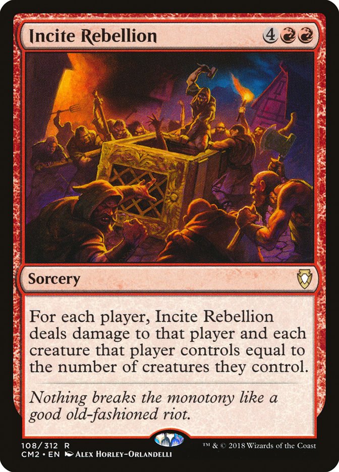 Incite Rebellion [Commander Anthology Volume II] - Devastation Store | Devastation Store