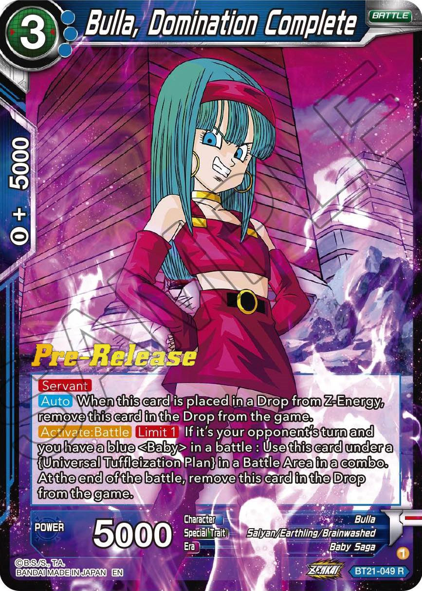 Bulla, Domination Complete (BT21-049) [Wild Resurgence Pre-Release Cards] | Devastation Store