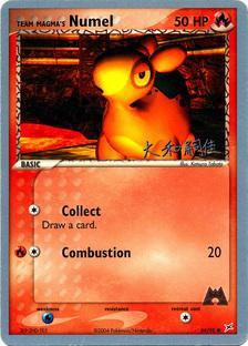 Team Magma's Numel (64/95) (Magma Spirit - Tsuguyoshi Yamato) [World Championships 2004] | Devastation Store