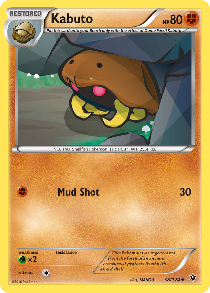 Kabuto (38/124) [XY: Fates Collide] | Devastation Store