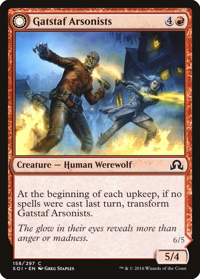 Gatstaf Arsonists // Gatstaf Ravagers [Shadows over Innistrad] - Devastation Store | Devastation Store