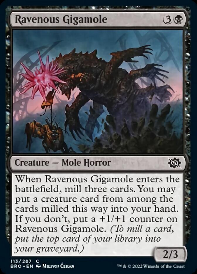 Ravenous Gigamole [The Brothers' War] | Devastation Store