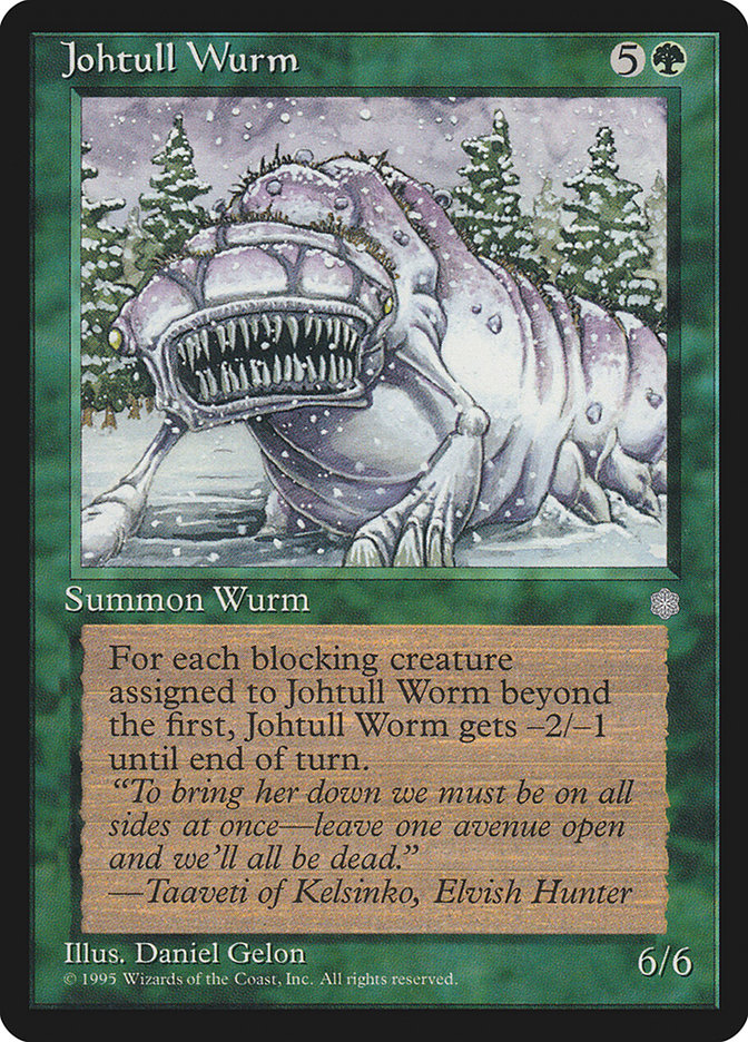 Johtull Wurm [Ice Age] - Devastation Store | Devastation Store
