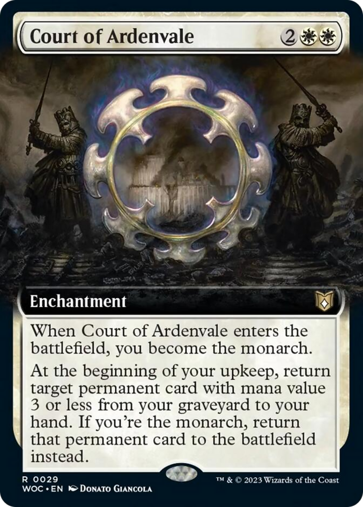 Court of Ardenvale (Extended Art) [Wilds of Eldraine Commander] | Devastation Store