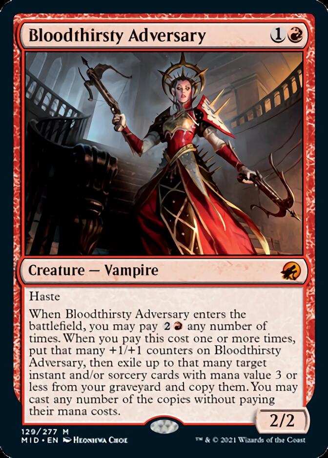 Bloodthirsty Adversary [Innistrad: Midnight Hunt] | Devastation Store