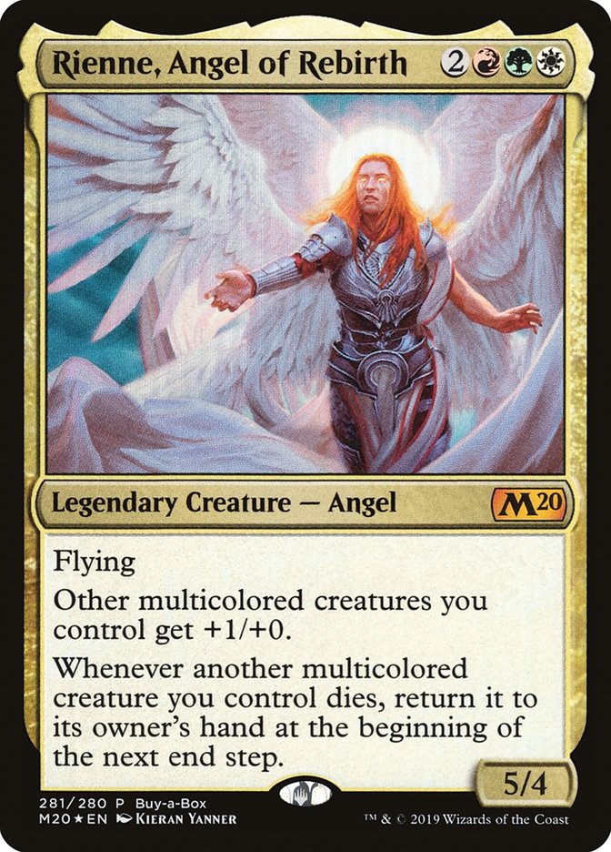 Rienne, Angel of Rebirth (Buy-A-Box) [Core Set 2020] | Devastation Store
