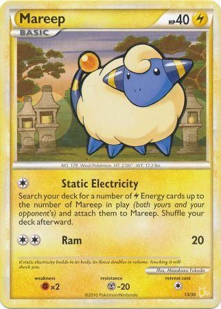 Mareep (13/30) [HeartGold & SoulSilver: Trainer Kit - Raichu] | Devastation Store