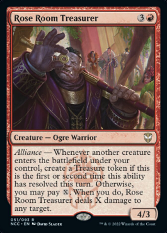 Rose Room Treasurer [Streets of New Capenna Commander] | Devastation Store