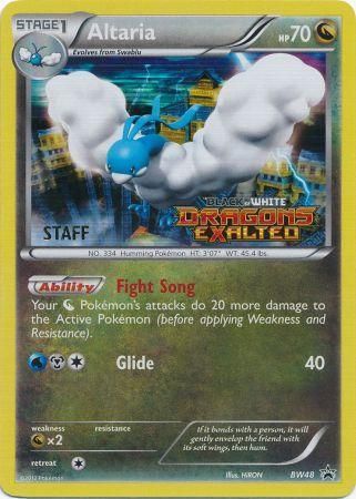 Altaria (BW48) (Staff Prerelease Promo) [Black & White: Black Star Promos] | Devastation Store