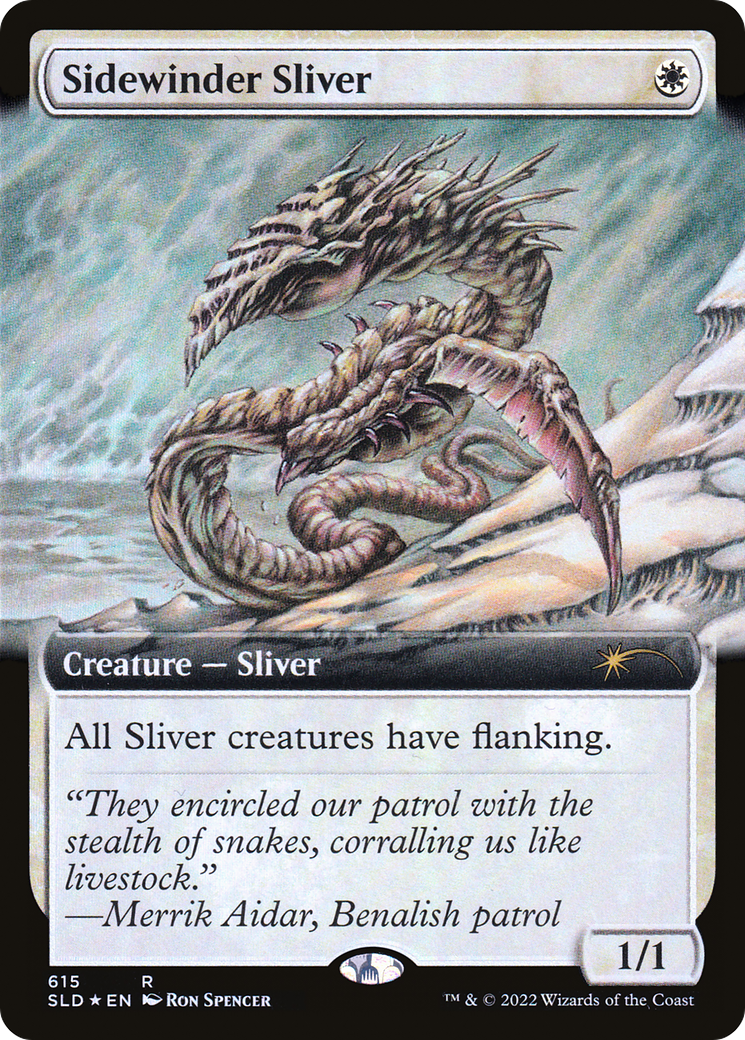 Sidewinder Sliver (Extended Art) [Secret Lair Drop Promos] | Devastation Store