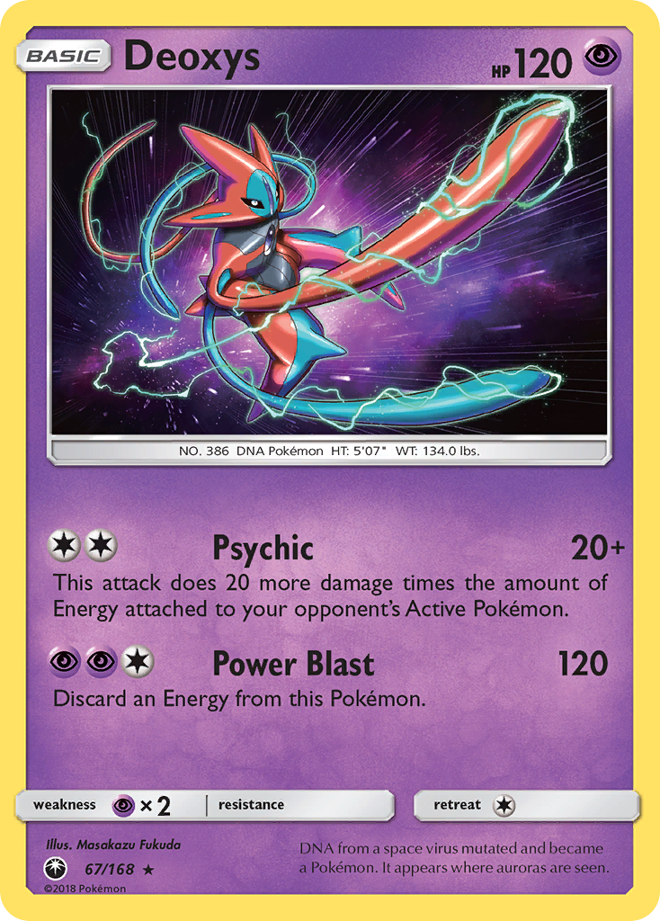 Deoxys (67/168) [Sun & Moon: Celestial Storm] | Devastation Store