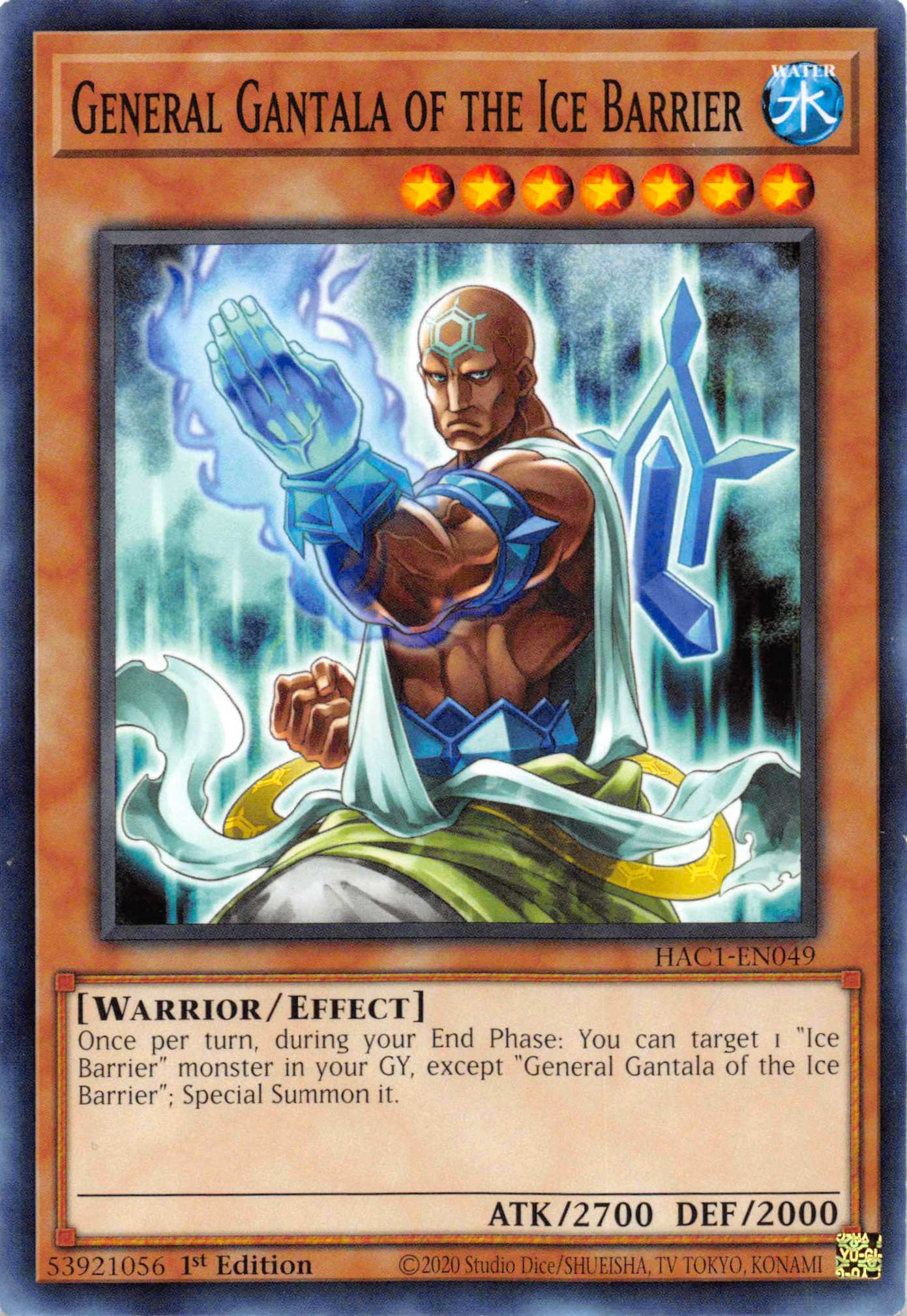 General Gantala of the Ice Barrier [HAC1-EN049] Common | Devastation Store