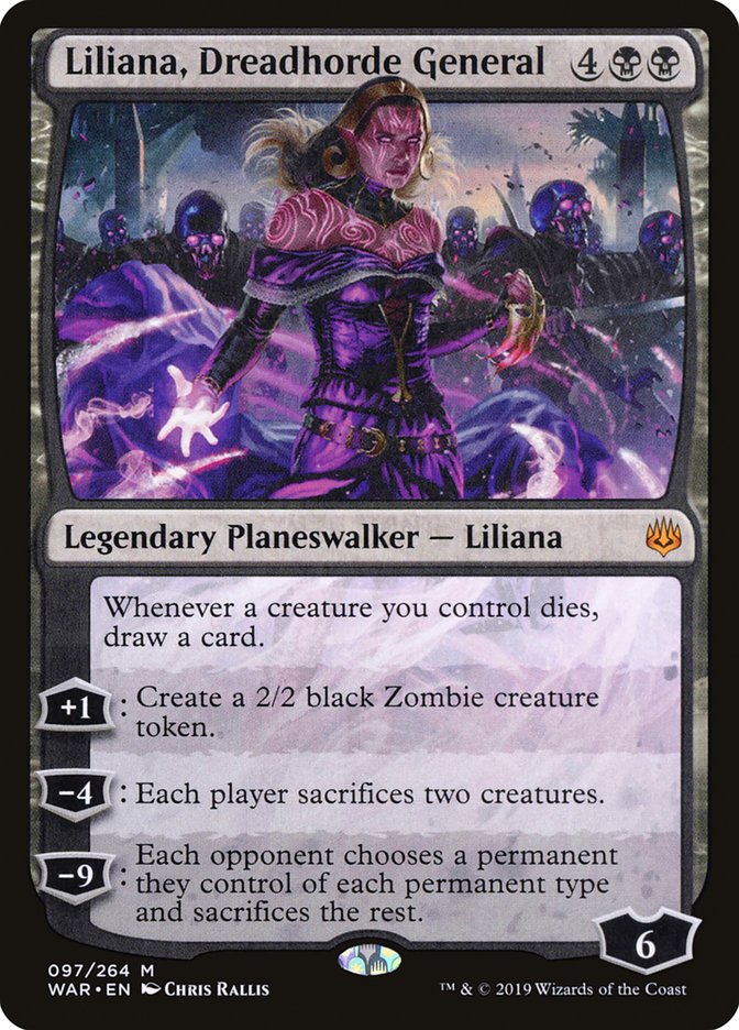 Liliana, Dreadhorde General [War of the Spark] | Devastation Store