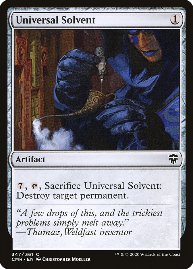 Universal Solvent [Commander Legends] | Devastation Store