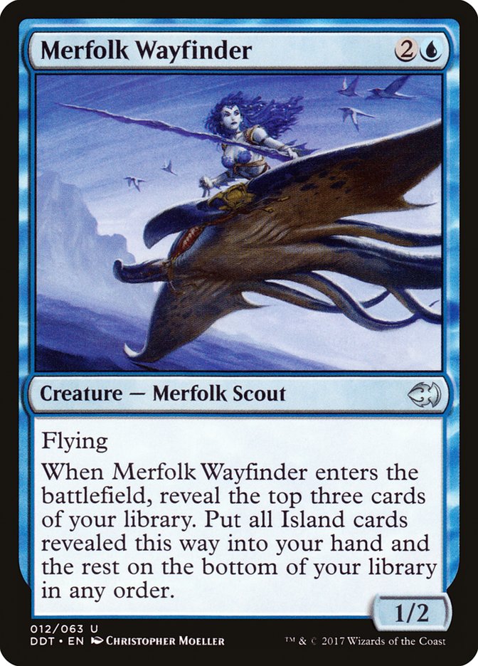 Merfolk Wayfinder [Duel Decks: Merfolk vs. Goblins] | Devastation Store