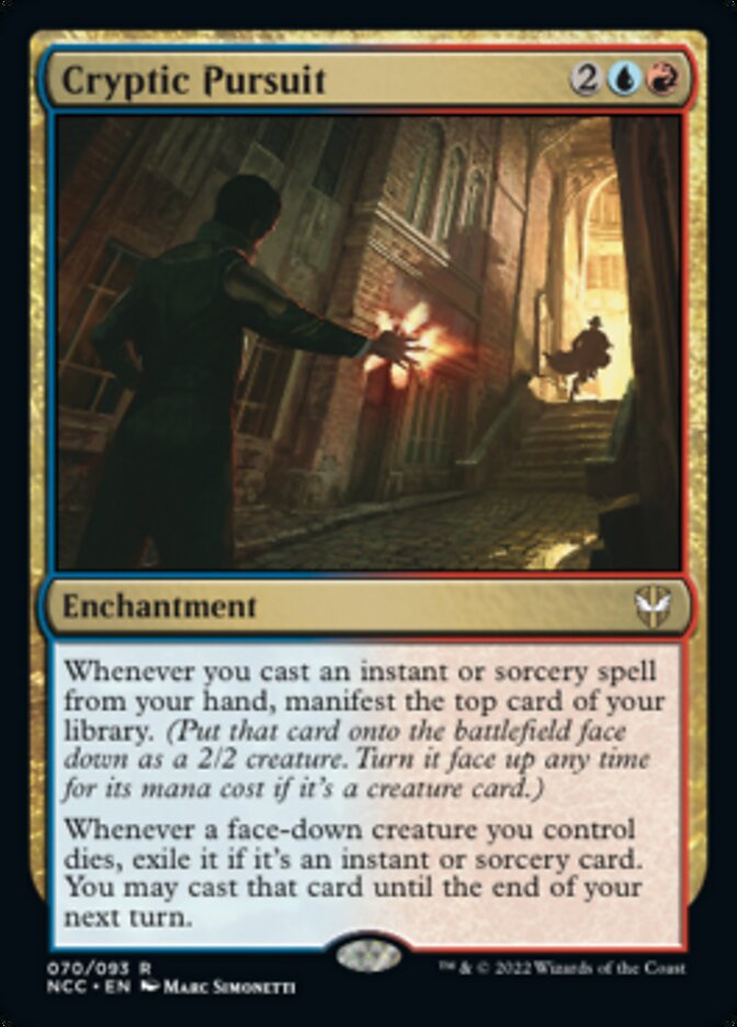 Cryptic Pursuit [Streets of New Capenna Commander] | Devastation Store