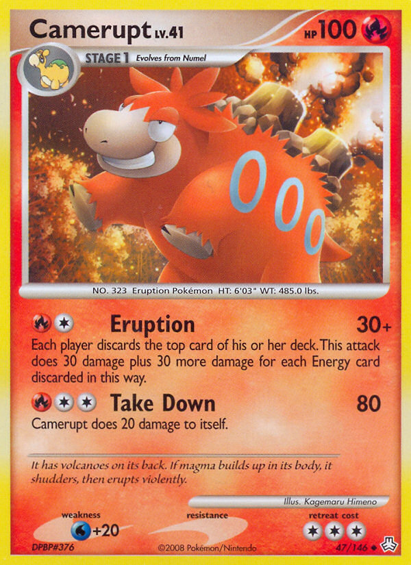 Camerupt (47/146) [Diamond & Pearl: Legends Awakened] | Devastation Store