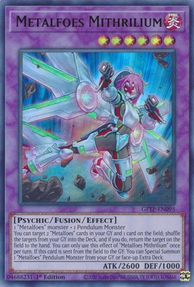 Metalfoes Mithrilium [GFTP-EN095] Ultra Rare | Devastation Store