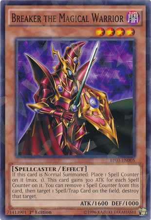Breaker the Magical Warrior [BP03-EN005] Shatterfoil Rare | Devastation Store