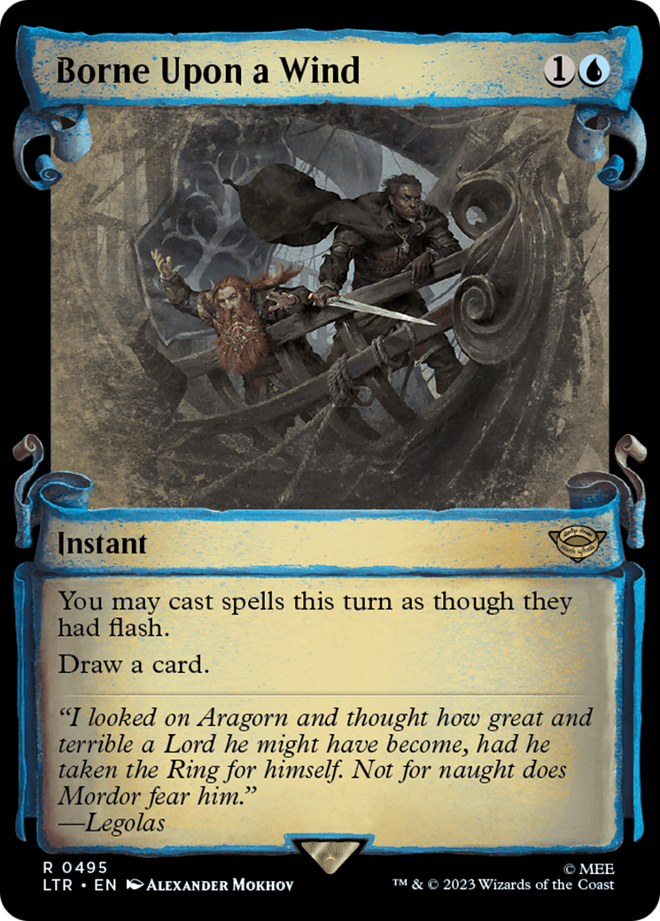 Borne Upon a Wind [The Lord of the Rings: Tales of Middle-Earth Showcase Scrolls] | Devastation Store