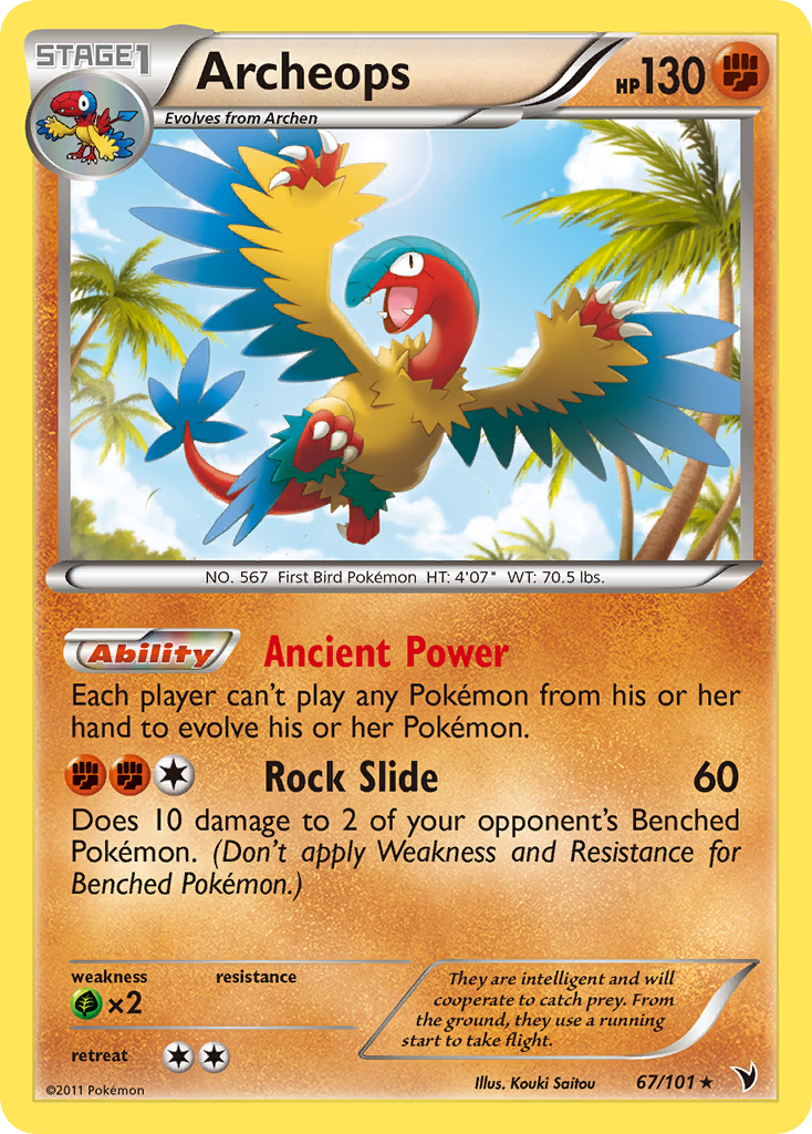 Archeops (67/101) [Black & White: Noble Victories] | Devastation Store