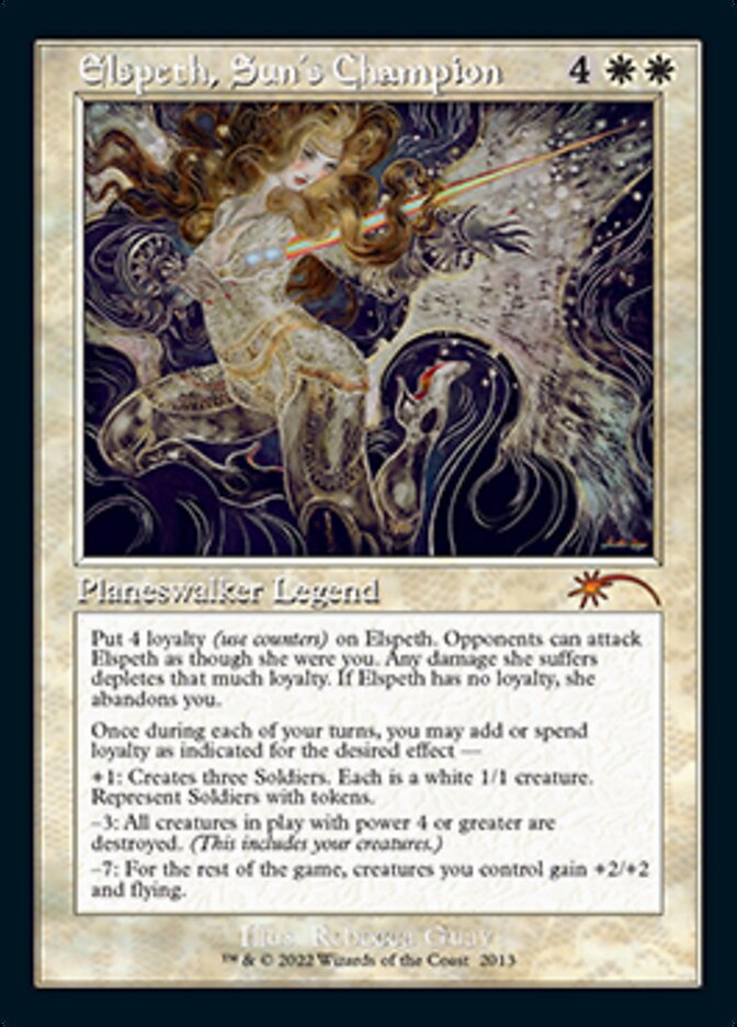 Elspeth, Sun's Champion (Retro) (2013) [Secret Lair 30th Anniversary Countdown Kit] | Devastation Store