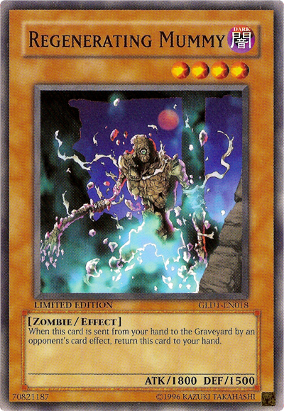Regenerating Mummy [GLD1-EN018] Common | Devastation Store