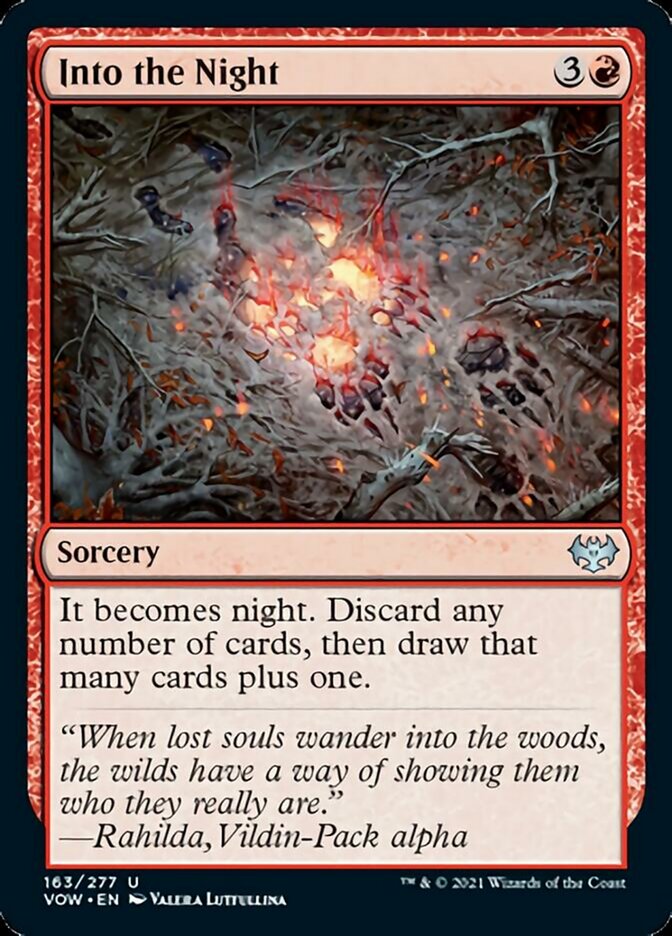 Into the Night [Innistrad: Crimson Vow] | Devastation Store