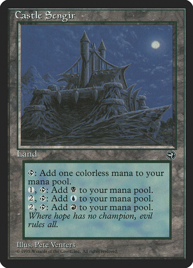 Castle Sengir [Homelands] - Devastation Store | Devastation Store